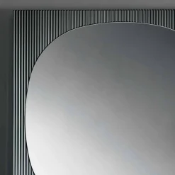 Specchio da Parete Quadrato Moderno Color Fumè Made in Italy – Bandolero