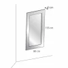 Specchio da Parete Rettangolare con Cornice Inclinata Made in Italy – Salamina