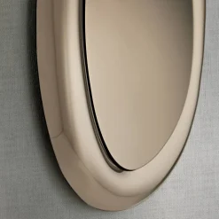 Specchio da Parete Sagomato con Cornice Curva Made in Italy - Babila