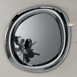 Specchio da Parete Sagomato con Cornice Curva Made in Italy - Babila