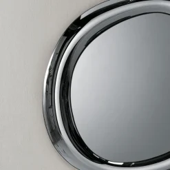 Specchio da Parete Sagomato con Cornice Curva Made in Italy - Babila