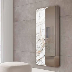 Specchio da Parete 80x160 Legno o Ceramica Made in Italy - Montecarlo