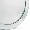 Specchio da Terra Rotondo Moderno con Cornice Inclinata Made in Italy – Salamina