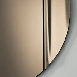 Specchio in Vetro Fuso con Onda Made in Italy - Candida