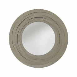 Specchio Moderno da Parete Circolare in Ferro Colorato Made in Italy – Origano