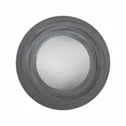 Specchio Moderno da Parete Circolare in Ferro Colorato Made in Italy – Origano