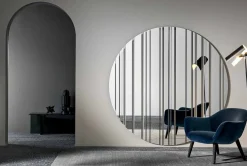 Specchio Rotondo da Parete Diametro 200 cm di Design Made in Italy – Coriandolo