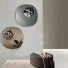 Specchio Sagomato Con Inserto in Vetro Mosso Made in Italy - Adalberta