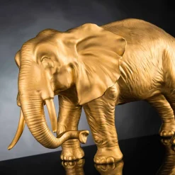 Statua a Forma di Elefante in Ceramica Lavorata a Mano Made in Italy - Fante