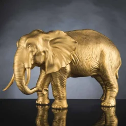 Statua a Forma di Elefante in Ceramica Lavorata a Mano Made in Italy - Fante
