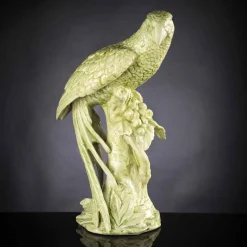 Statua Artigianale a Forma di Pappagallo in Ceramica Made in Italy - Pagallo