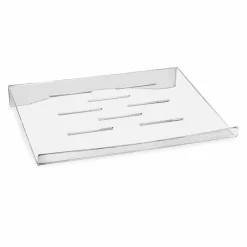 Supporto per Laptop in Plexiglass Trasparente o Fumè Design 2 Pezzi - Nerdino