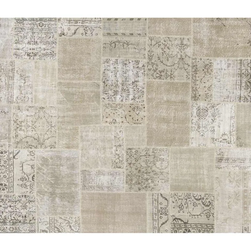 Tappeto Salotto Artigianale in Patchwork Annodato a Mano in Turchia - Raimund