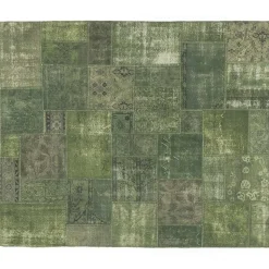 Tappeto Salotto Artigianale in Patchwork Annodato a Mano in Turchia - Raimund