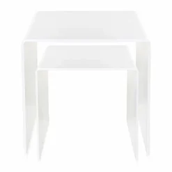 Tavolini di design in plexiglass colorato prodotti in Italia, Spinoso