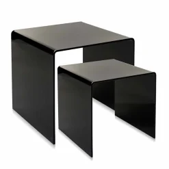 Tavolini di design in plexiglass colorato prodotti in Italia, Spinoso