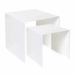 Tavolini di design in plexiglass colorato prodotti in Italia, Spinoso