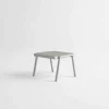 Tavolino Basso da Esterno in Alluminio e HPL di Design Moderno - Carmine2
