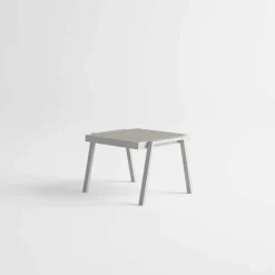 Tavolino Basso da Esterno in Alluminio e HPL di Design Moderno - Carmine2