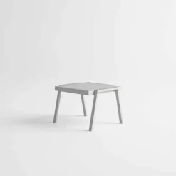 Tavolino Basso da Esterno in Alluminio e HPL di Design Moderno - Carmine2