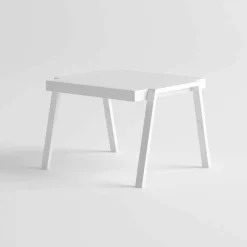 Tavolino Basso da Esterno in Alluminio e HPL di Design Moderno - Carmine2