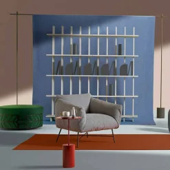 Tavolino Colorato Rotondo da Salotto in Lamiera di Design Moderno - Cocktail
