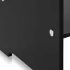 Tavolino / comodino nero design moderno Mimi, made in Italy