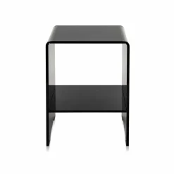 Tavolino / comodino nero design moderno Mimi, made in Italy