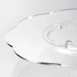 Tavolino Contenitore Multiuso in Plexiglass Trasparente Made in Italy - Scar