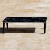 Tavolino da Caffè da Giardino in Alluminio e Piano in Gres 7 Finiture - Filomena