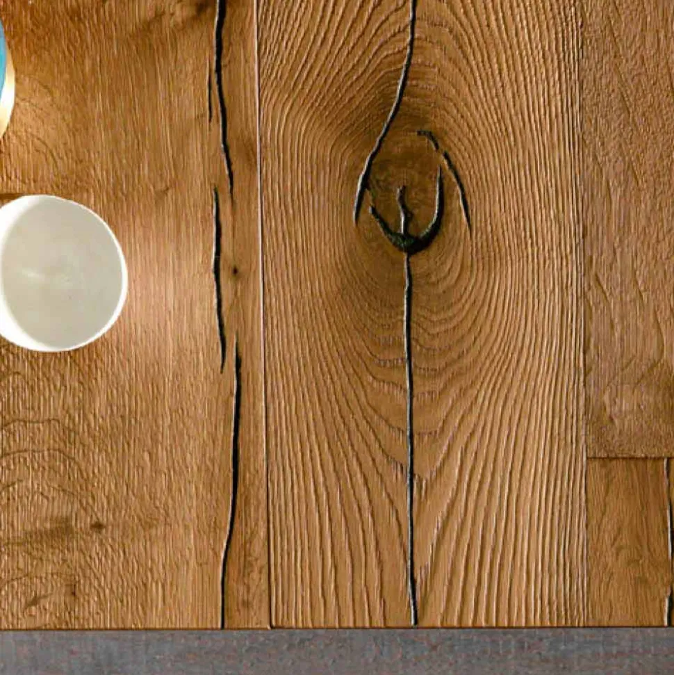 Tavolino da Caffè di Design Trasformabile in Legno Made in Italy - Vincenzo