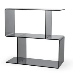 Tavolino da Divano in Plexiglass Trasparente o Fume Made in Italy -Janne