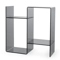 Tavolino da Divano in Plexiglass Trasparente o Fume Made in Italy -Janne