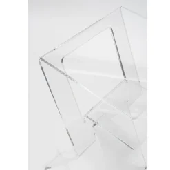 Tavolino da Divano in Plexiglass Trasparente Interni o Esterni - Platano