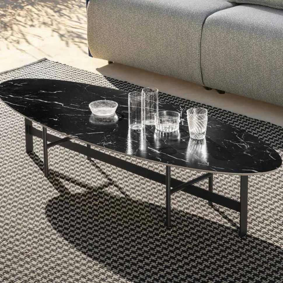 Tavolino da Esterno Struttura in Acciaio Made in Italy - Begin by Myyour