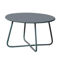 Tavolino da Giardino in Acciaio Zincato Realizzato in Italia – Brienne