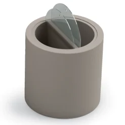 Tavolino da Giardino in Polietilene con Contenitore Made in Italy - Stracco