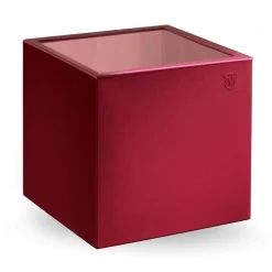 Tavolino da Giardino Quadrato in Polietilene Colorato Made in Italy - Noemi