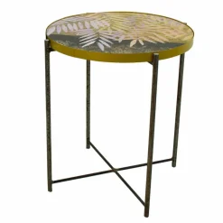 Tavolino da Interno o Esterno con Struttura in Metallo Made in Italy - Carim