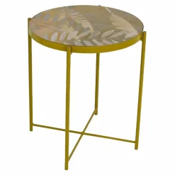 Tavolino da Interno o Esterno con Struttura in Metallo Made in Italy - Carim