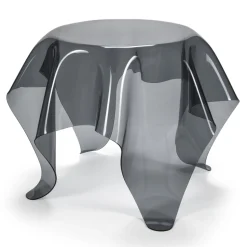 Tavolino da Salotto con Piano e Base in Plexiglass Made in Italy - Brento