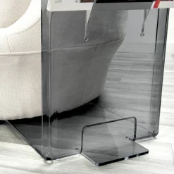 Tavolino da Salotto con Portariviste in Plexiglass Made in Italy - Belle