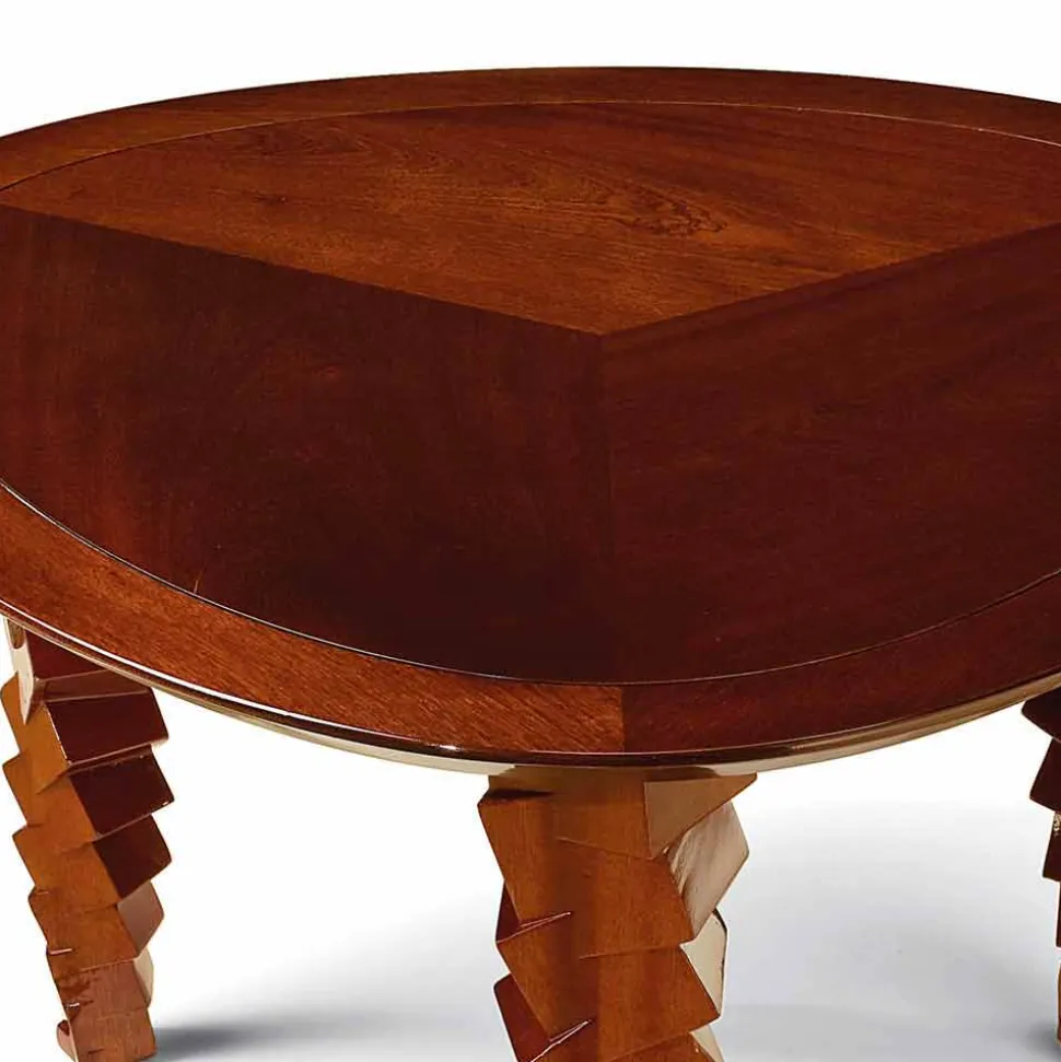 Tavolino da salotto design moderno in legno, made in Italy, Loris
