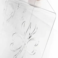 Tavolino da salotto, di design in plexiglass trasparente Mandas