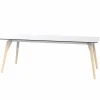 Tavolino da Salotto in Laminato Bianco o Nero in 2 Misure - Faz Wood by Vondom