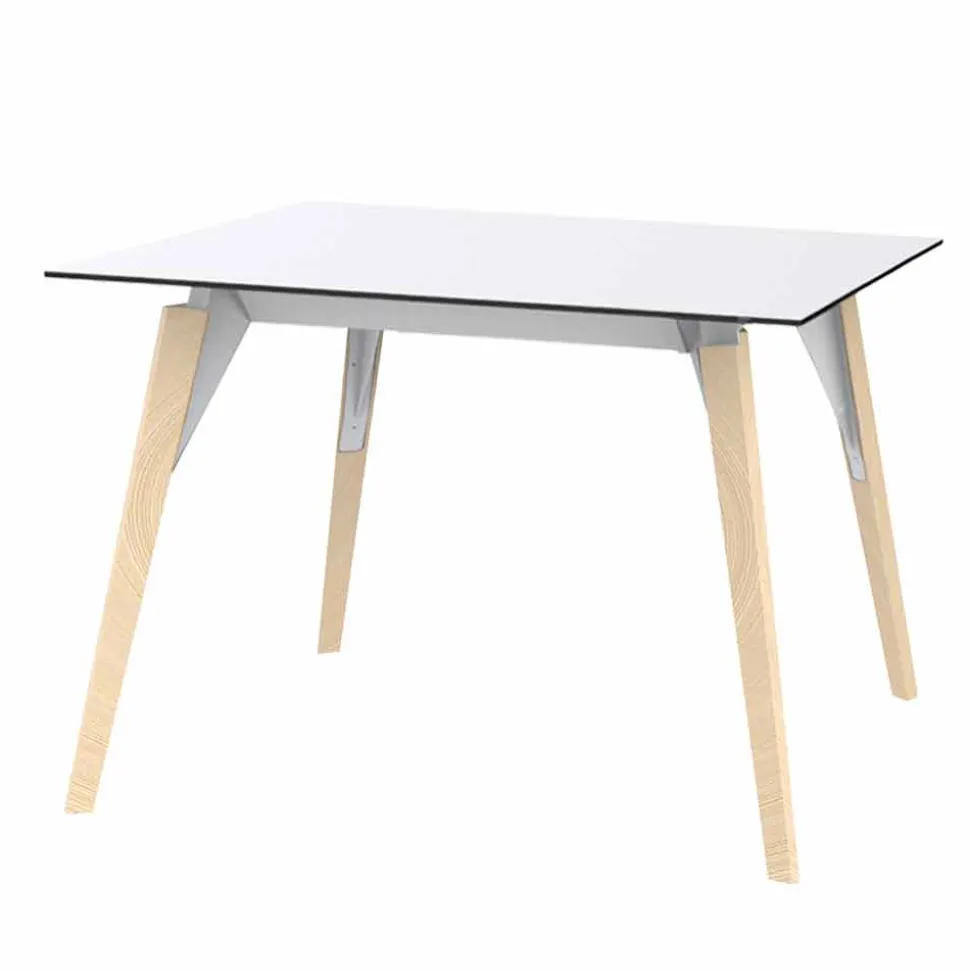 Tavolino da Salotto in Legno e Hpl Vari Colori 2 Misure - Faz Wood by Vondom