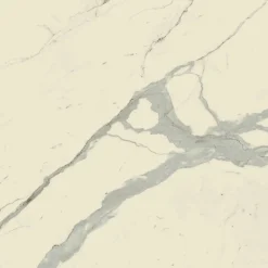 Tavolino da Salotto in Metallo Piano in Ceramica con Portaoggetti - Emirato