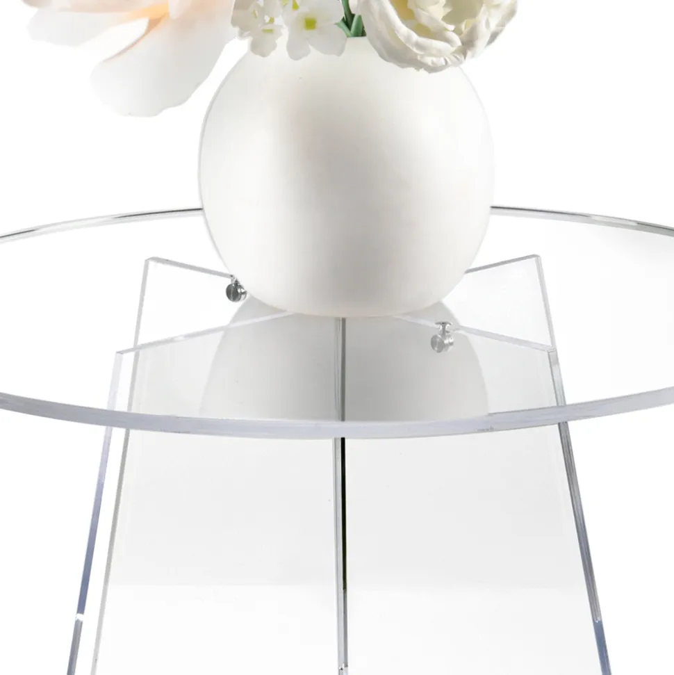 Tavolino da Salotto in Plexiglass di Diverse Finiture Made in Italy - Aurora