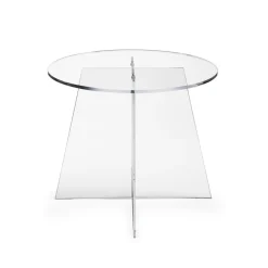 Tavolino da Salotto in Plexiglass di Diverse Finiture Made in Italy - Aurora