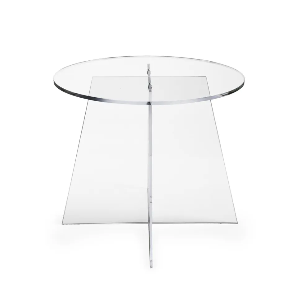 Tavolino da Salotto in Plexiglass di Diverse Finiture Made in Italy - Aurora